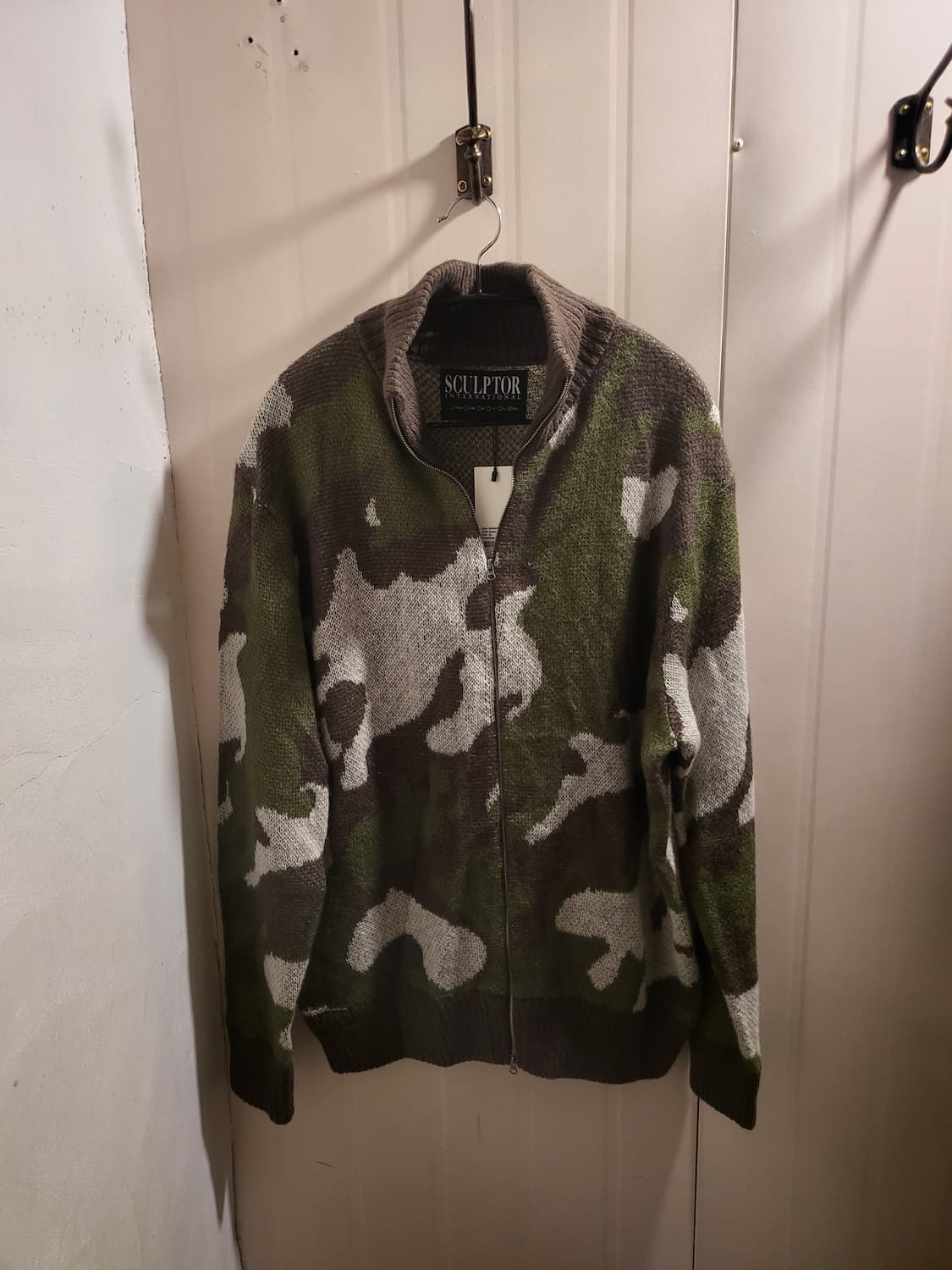 Sculptor 스컬프터 카모 모헤어 집업 XL 새상품 상품이미지1