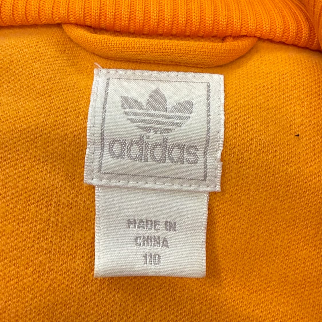 아디다스 오렌지 져지 트랙탑 110 상품이미지5