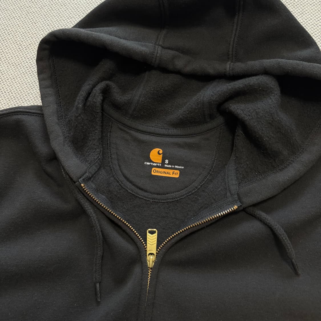 칼하트 오리지널 핏 후드집업 상품이미지2