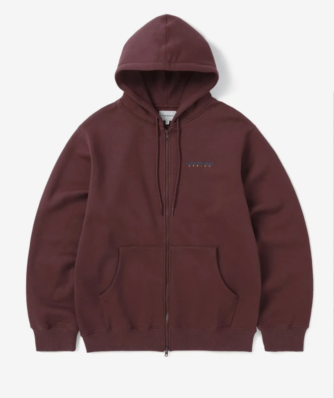 thisisneverthat 집업후드 버건디 상품이미지1