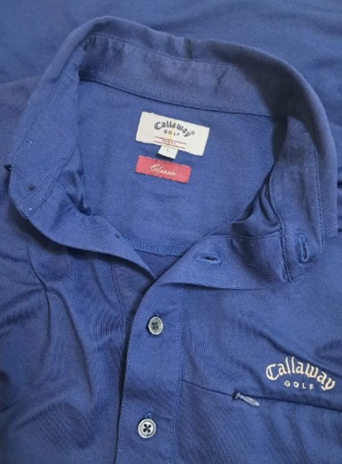 캘러웨이골프 남성 긴팔 PK티셔츠 L사이즈 상품이미지5