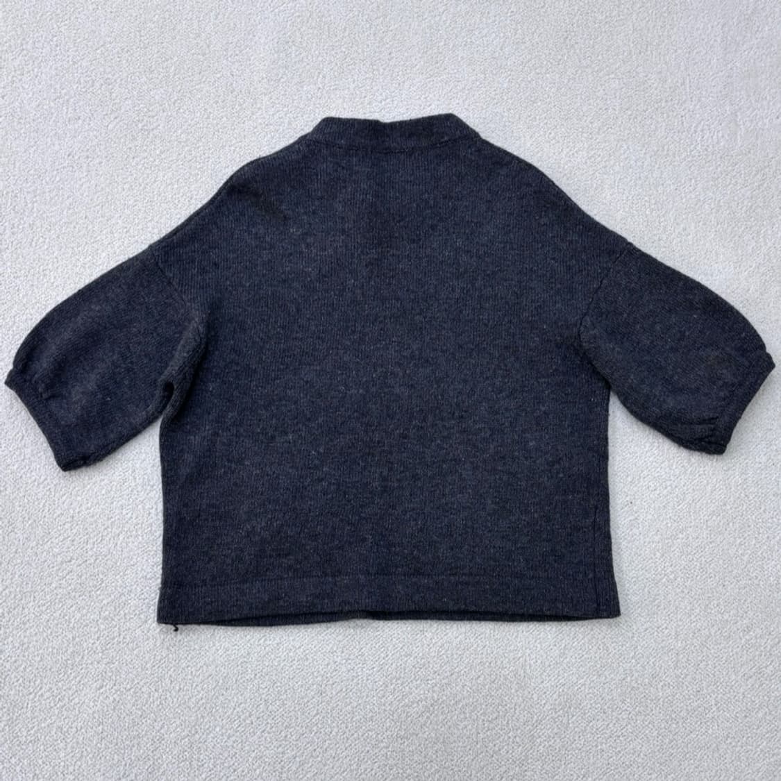 실측확인 빈티지 반팔 스웨터 0310E 상품이미지2