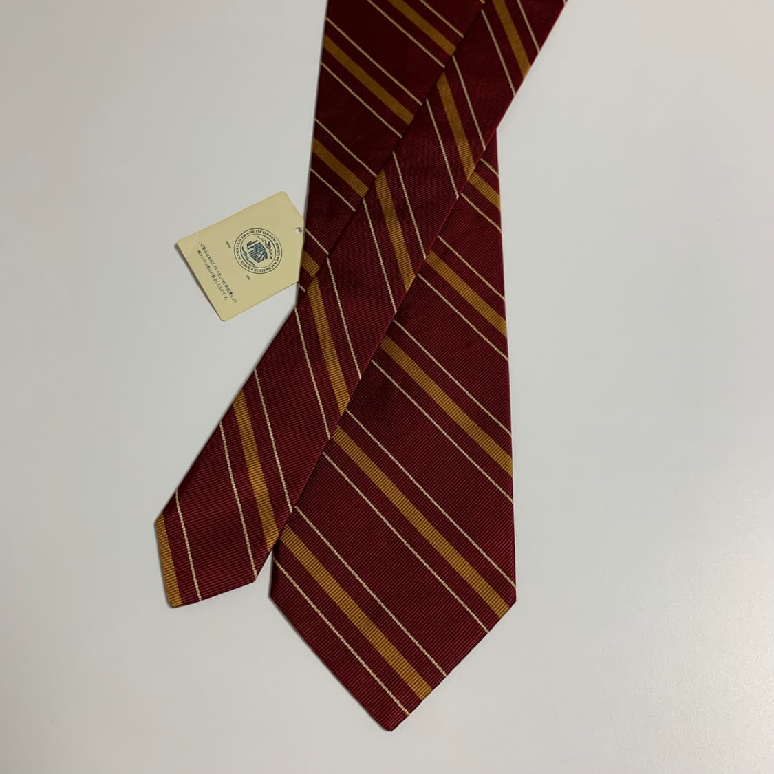 제이프레스 스트라이프 100실크 정장 클래식넥타이 택달린 미사용품 상품이미지3