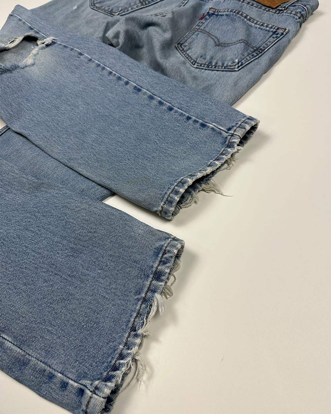 리바이스 505 연청 데님 팬츠 상품이미지5