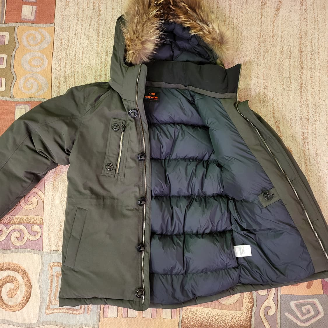 아이더 헤비 다운 패딩 자켓 (XL) 상품이미지8