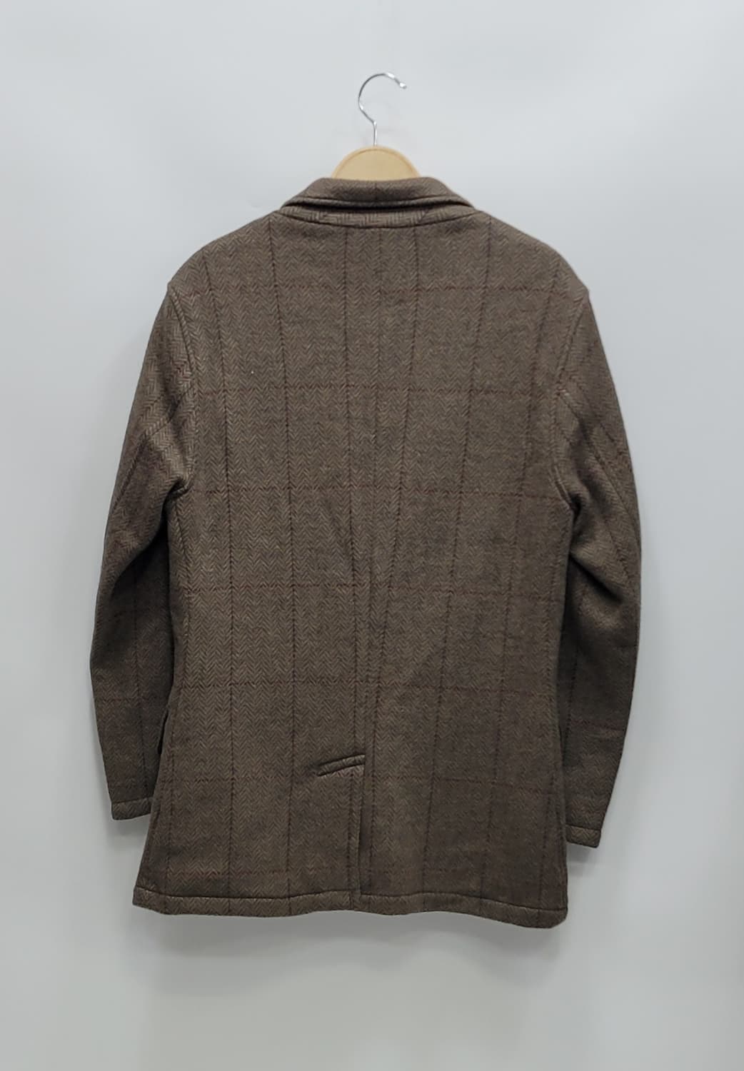 POLO 폴로 랄프로렌 모 100 헤링본 체크 블레이저 코트 / 남 M  상품이미지2