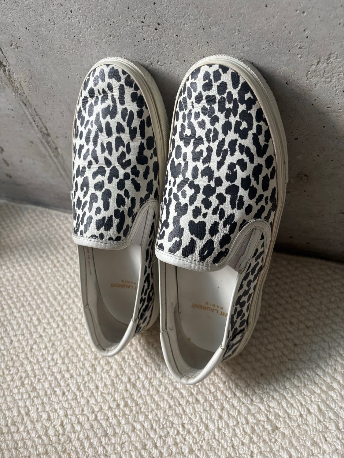 saint laurent babycat slip on sneakers 상품이미지2