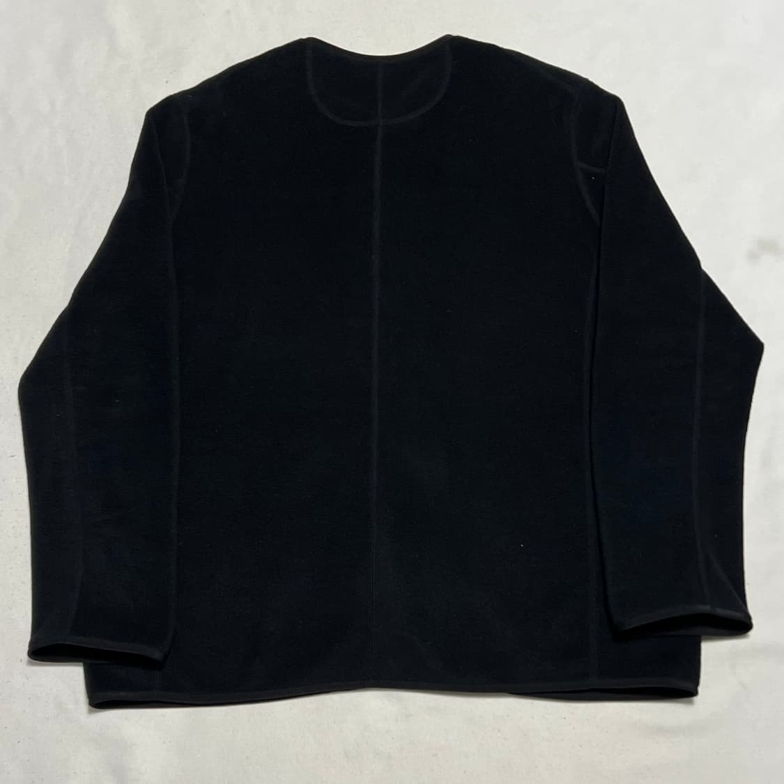 44 단톤 칼라리스 노카라 블랙 플리스 상품이미지3