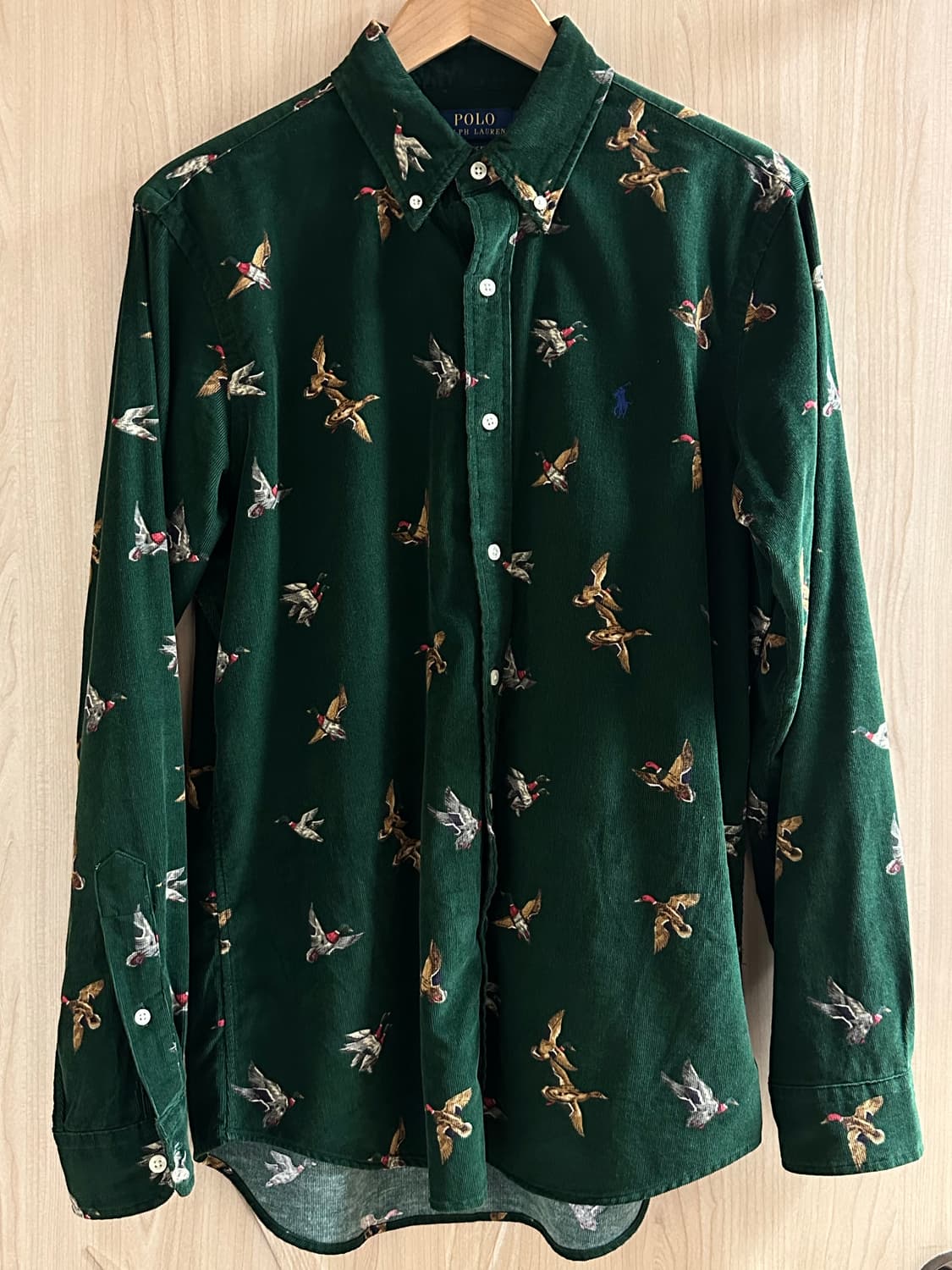 Polo Ralph Lauren 스웨이드 패턴 셔츠 M 상품이미지1