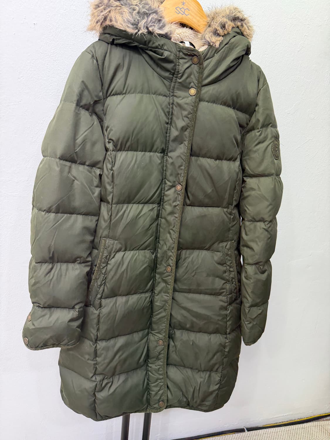 정품) 폴로랄프로렌 여성 롱패딩 S 상품이미지2