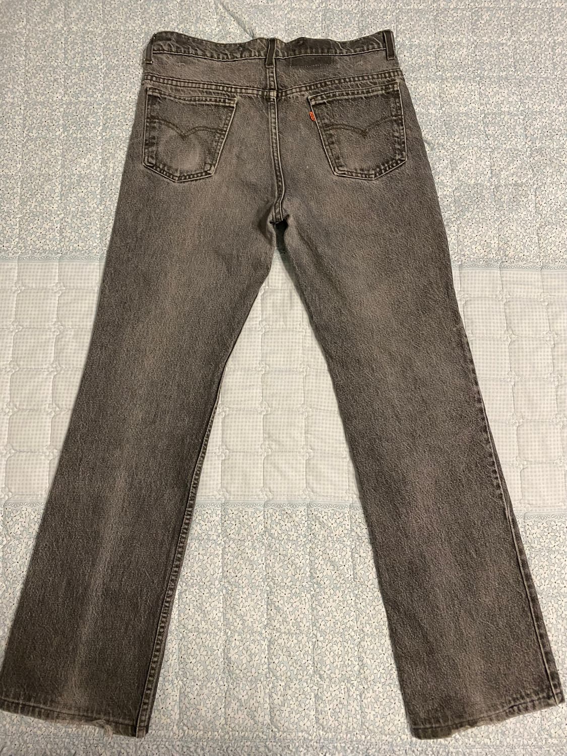 80s 리바이스 오렌지탭 517 흑청 상품이미지2