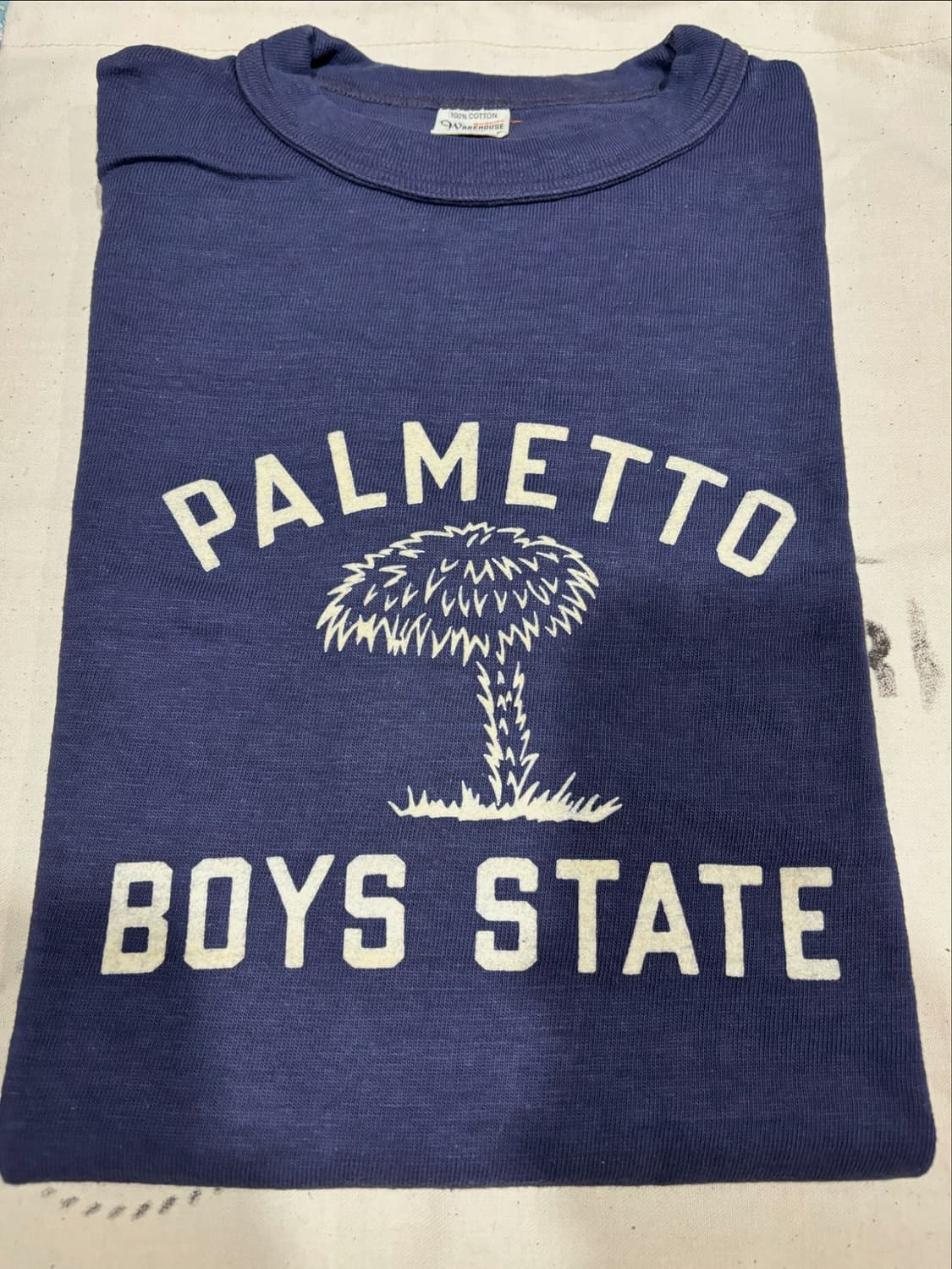 WAREHOUSE&CO. Lot 4601 PALMETTO NAVY 상품이미지2