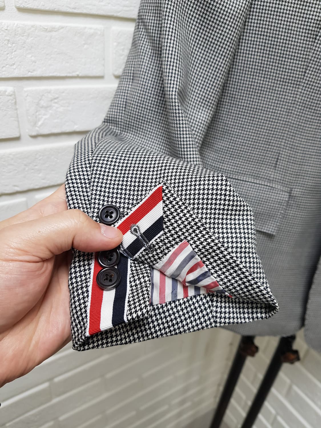 [2/정품] 톰브라운 체크 블레이저 자켓 상품이미지5