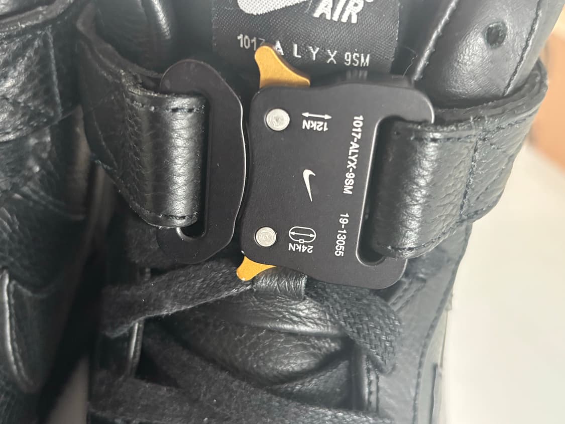 알릭스 x 나이키 에어포스 하이 블랙 280 상품이미지4