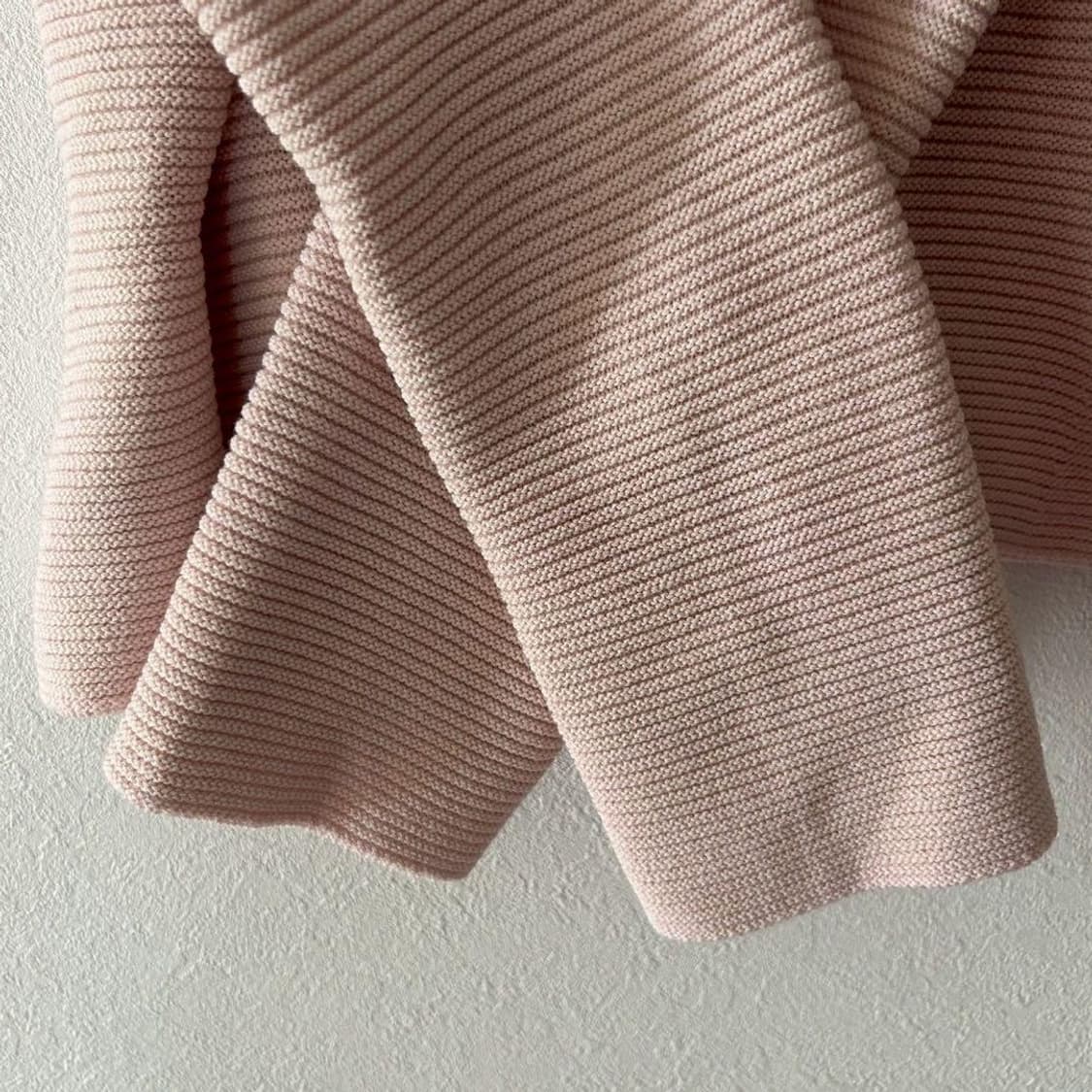 꾸레쥬 핑크 가디건 상품이미지6