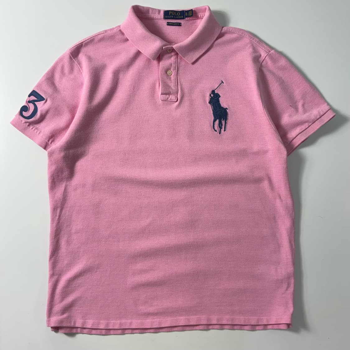 Polo  폴로 랄프로렌 빅포니 코튼 카라 반팔 티셔츠  상품이미지1