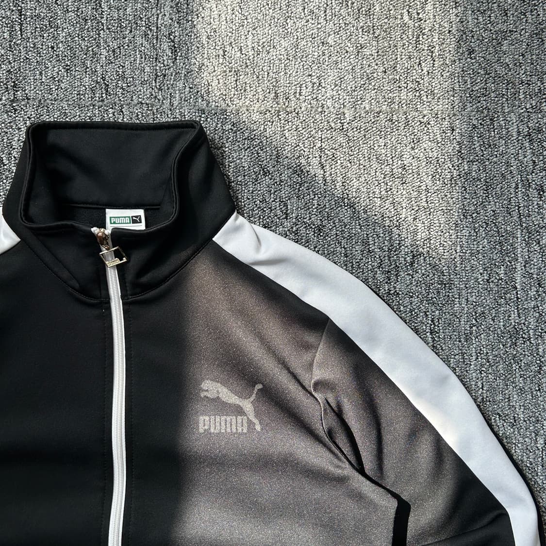 퓨마 블랙 사이드라인 트랙탑 져지  상품이미지2