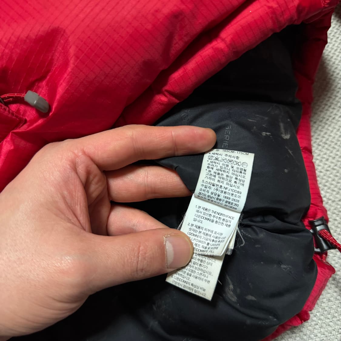 노스페이스 써밋 700 윈드스토퍼 패딩 자켓 상품이미지5