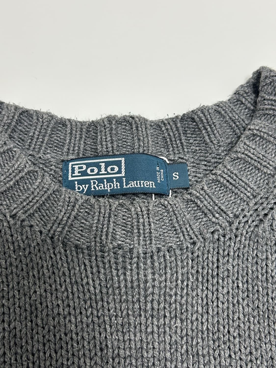 랄프로렌 코튼 스웨터 니트 헤비 상품이미지7
