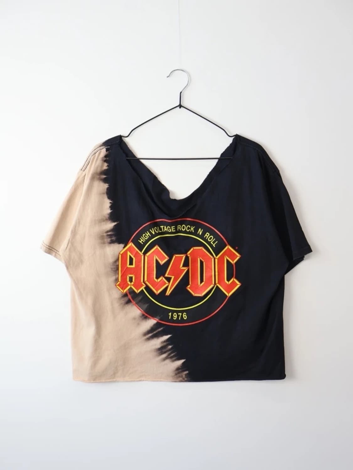 AC/DC Bleach Remake Crop Tee 상품이미지4