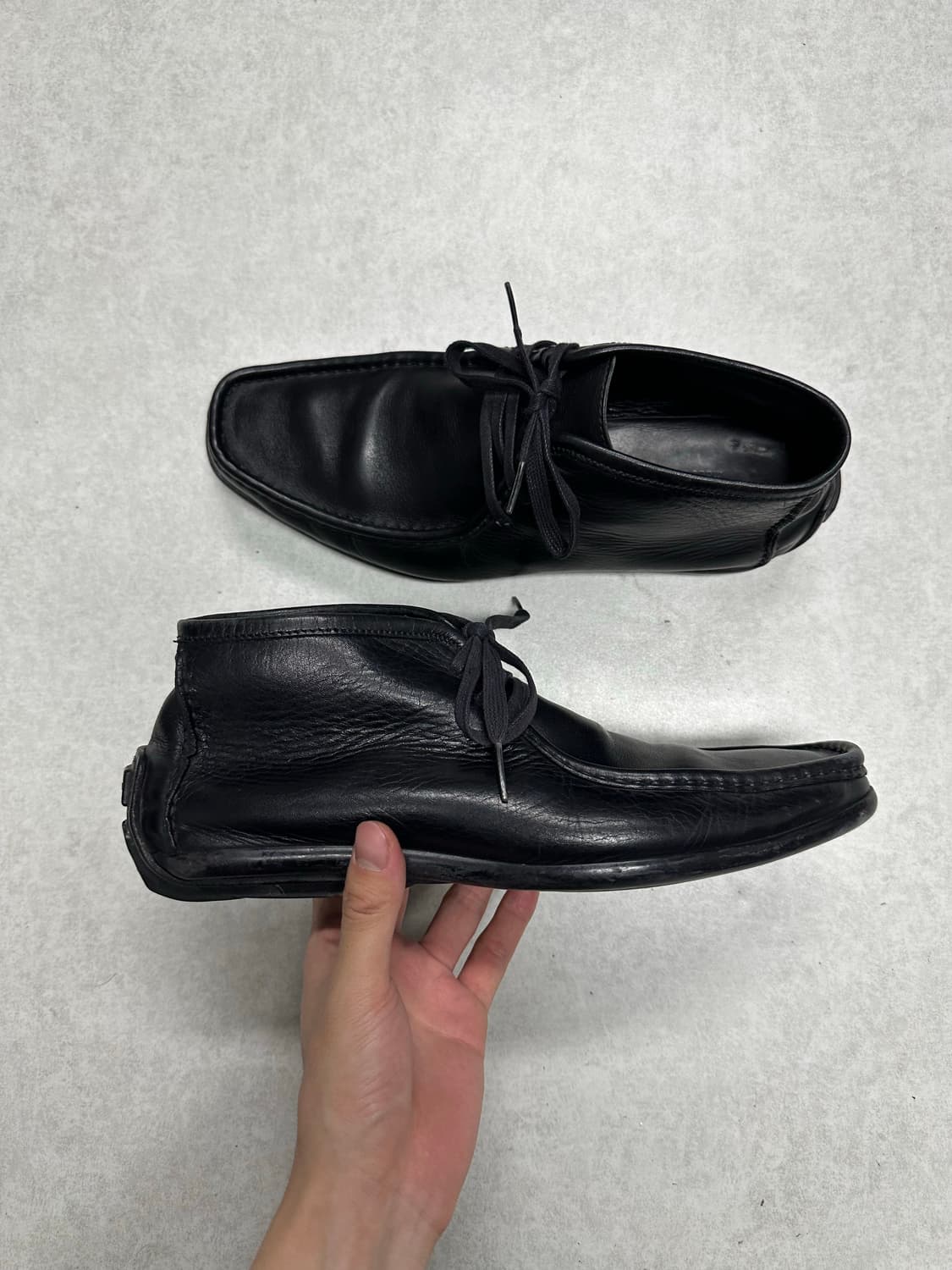 구찌 톰포드 레더 드라이빙 슈즈 상품이미지5