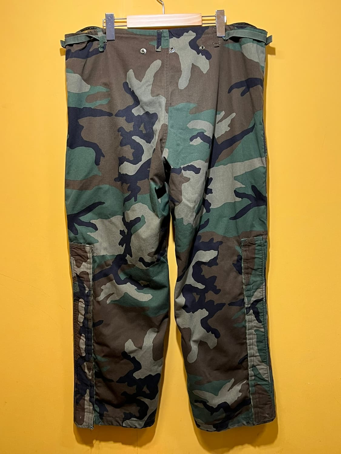 80s [38] 우드랜드 카모 MOPP 군납 카고 팬츠 US ARMY 상품이미지9