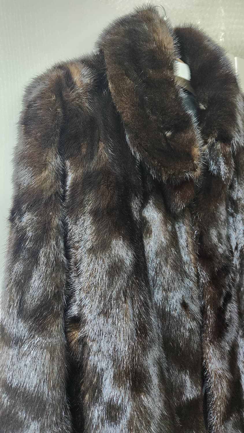 아메리칸 퍼 어워드 근화모피 77 진밤색 상품이미지2