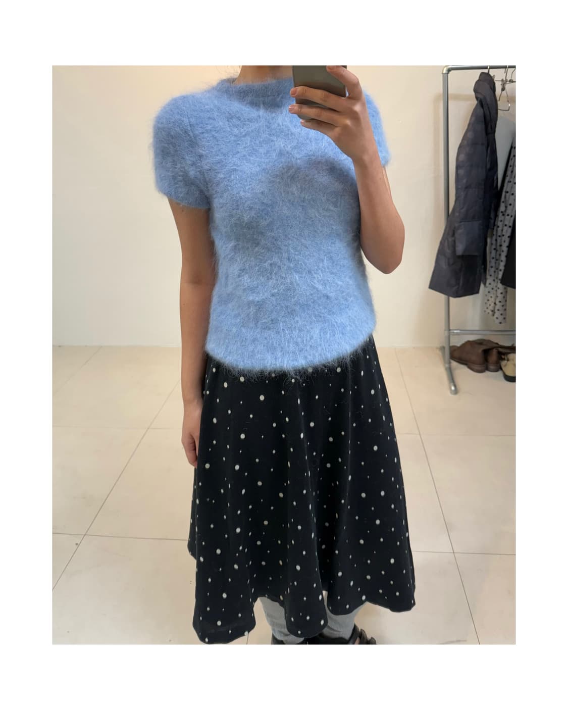 Ohotoro 반팔 니트 상품이미지1