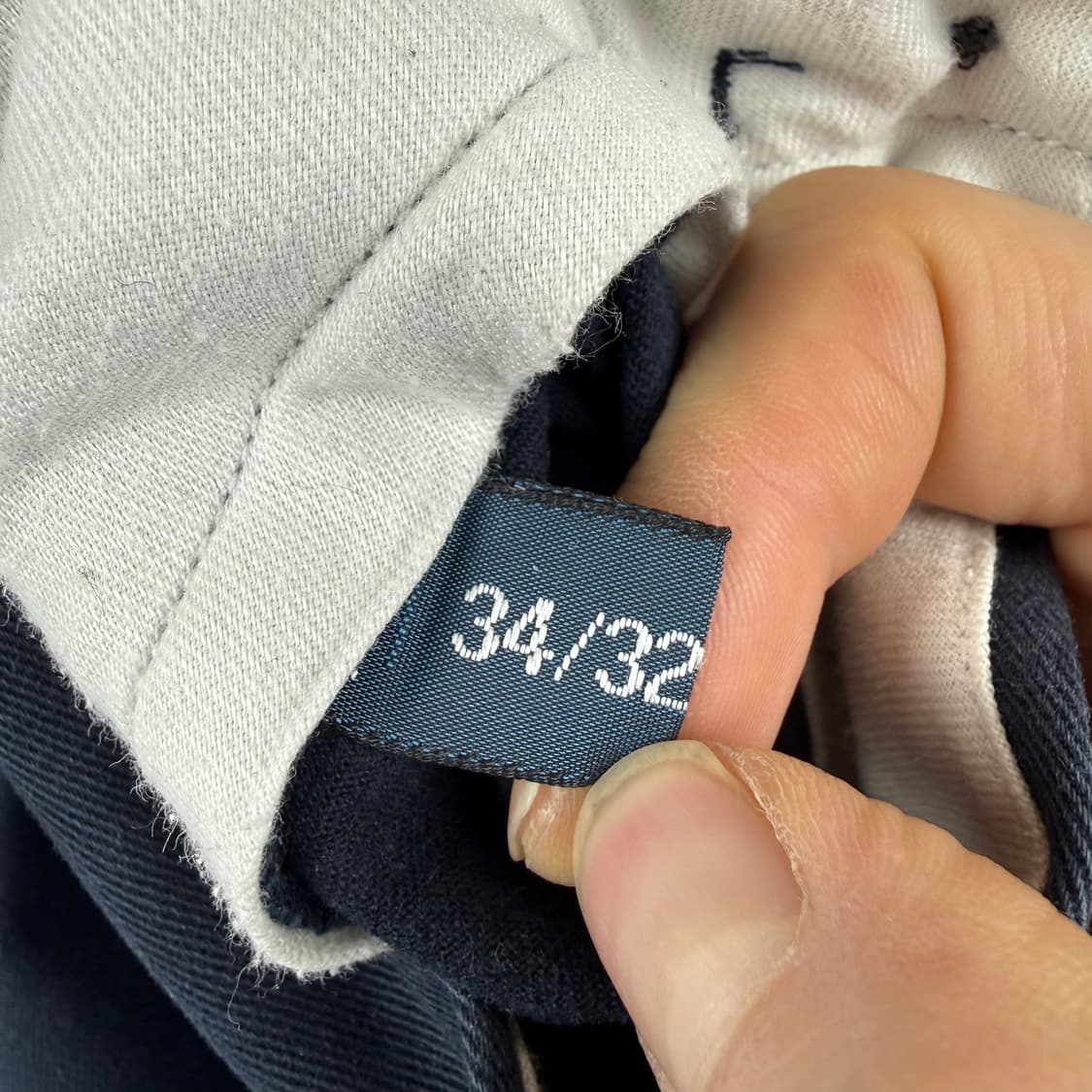 (34/32) 폴로 랄프로렌 서필드 코튼 치노 팬츠 네이비 상품이미지5