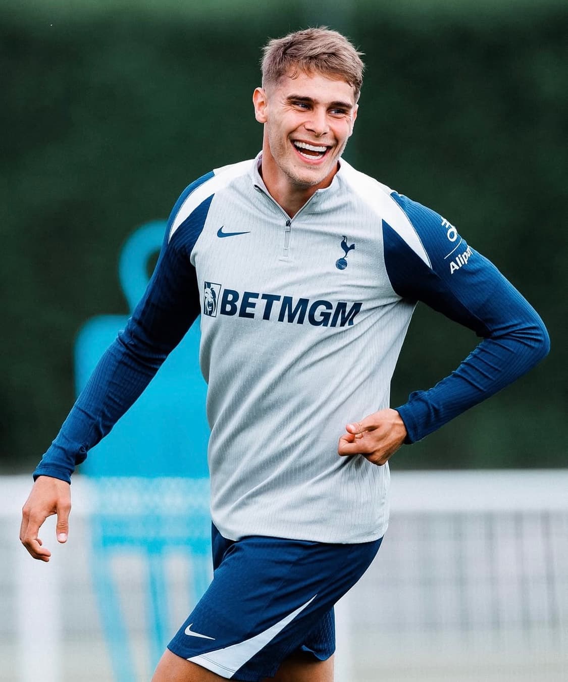 (해외 L) 25 26 나이키 토트넘 트레이닝 드릴탑 하프집업 유니폼 상품이미지1