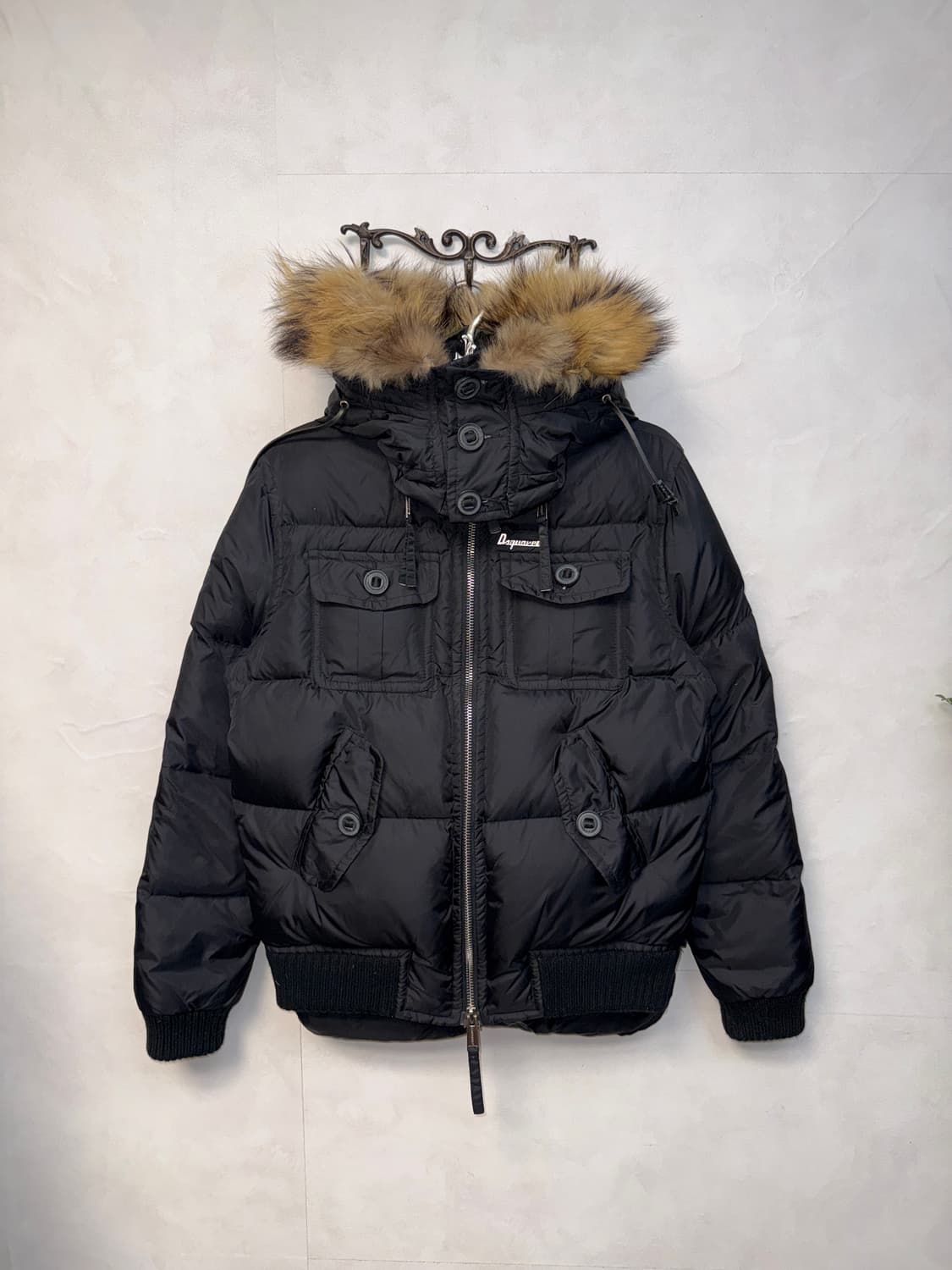 Dsquared 2 Coal Miner Raccoon Fur 패딩  상품이미지1