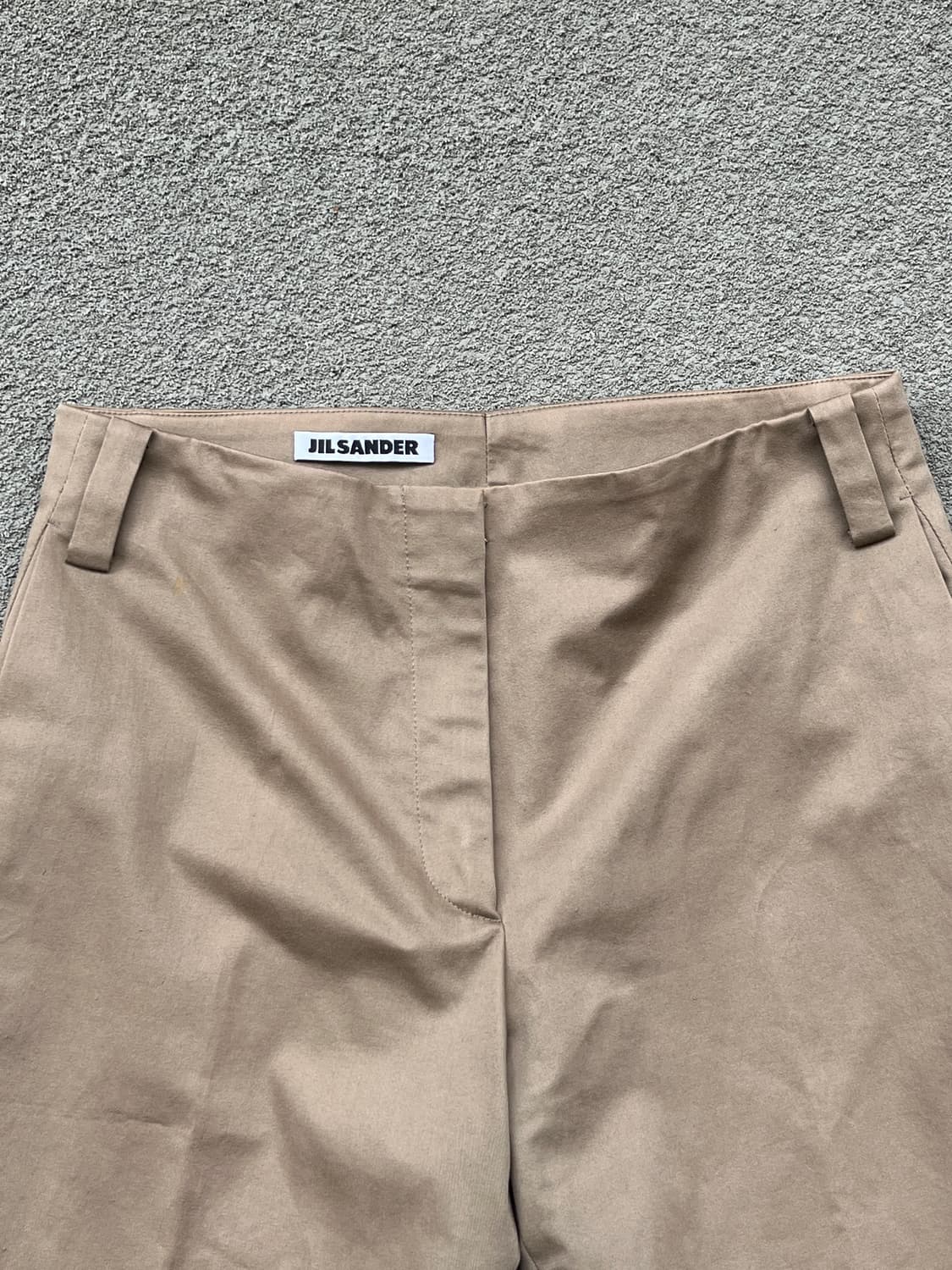 질샌더 베이지 코튼 셋업 상품이미지5