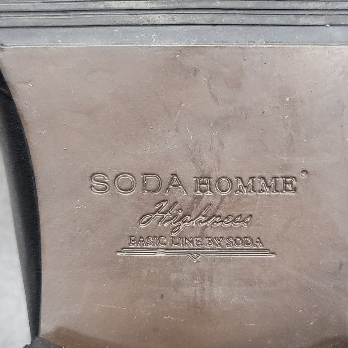 소다 남성 컴포트 캐주얼 로퍼 블랙 245mm 상품이미지9