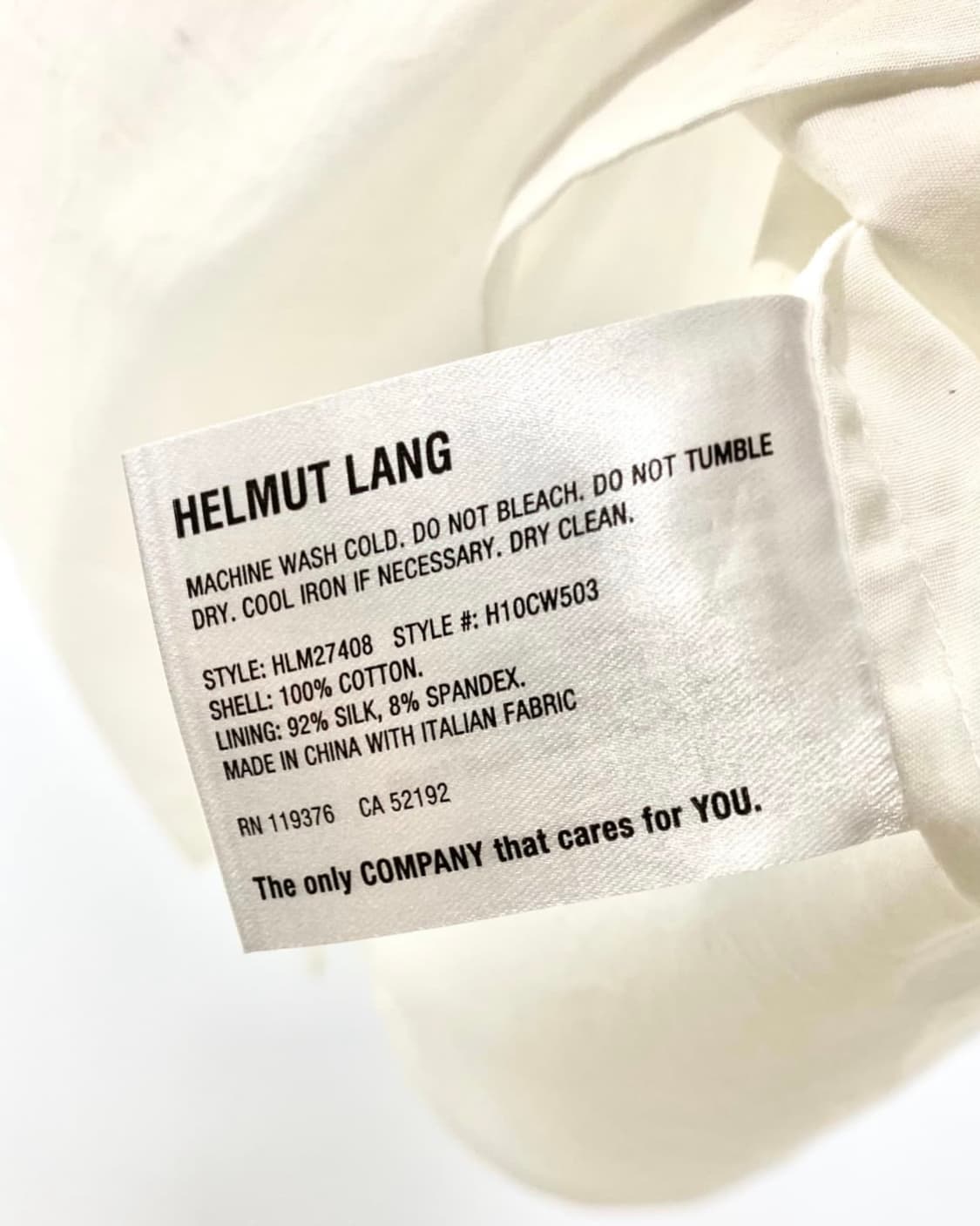 Helmut Lang x Shayne Oliver strap top 상품이미지7
