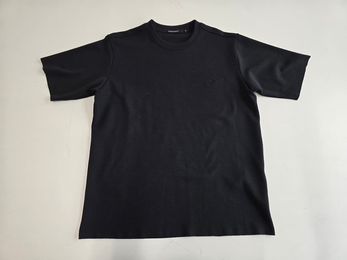 지오송지오 ROKAS ALELIUNAS 콜라보 반팔 티셔츠 블랙 100 상품이미지2