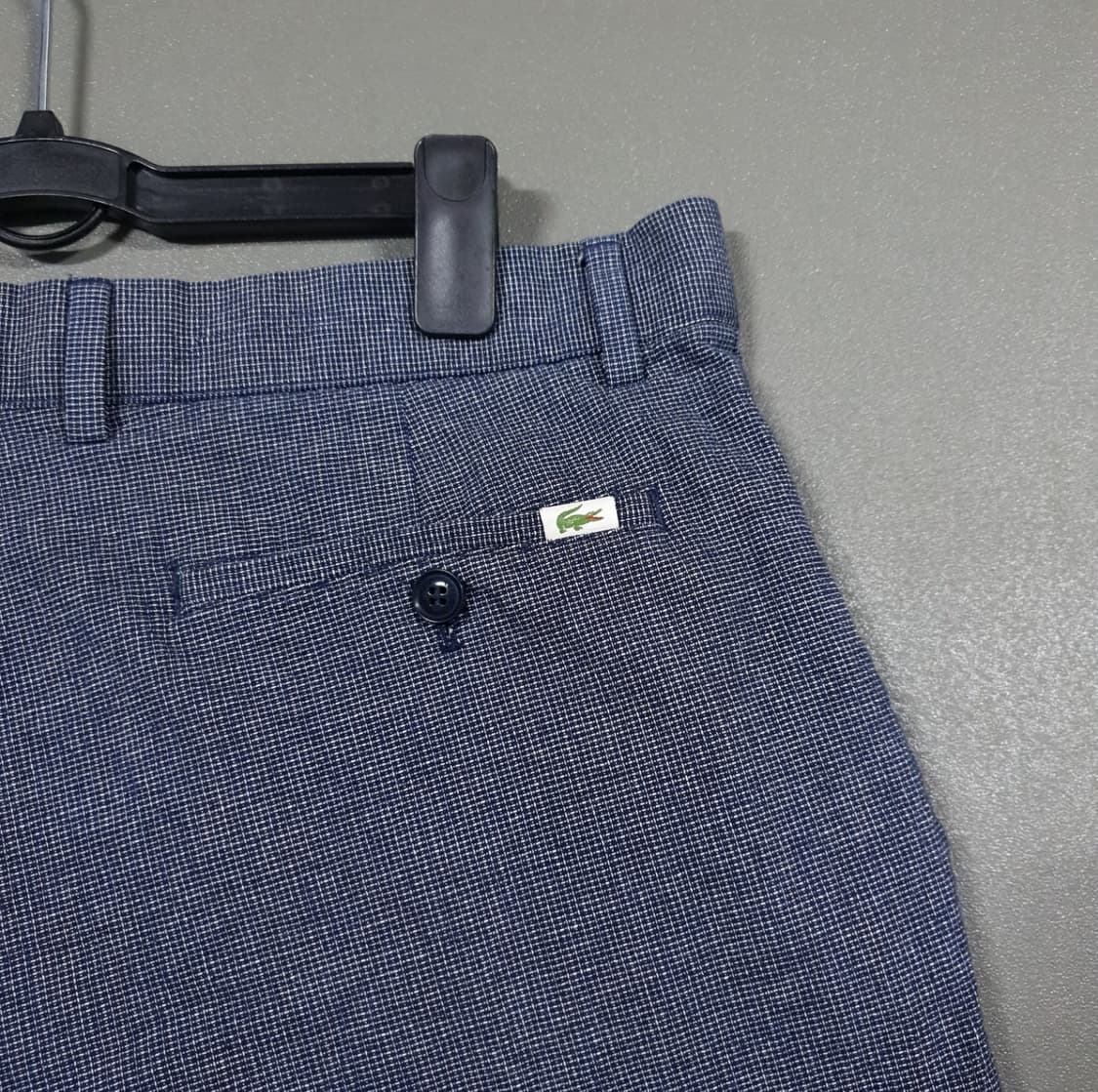 라코스테 나노체크 코튼 스트레치 버뮤다 팬츠 반바지 쇼츠 33-34 상품이미지8