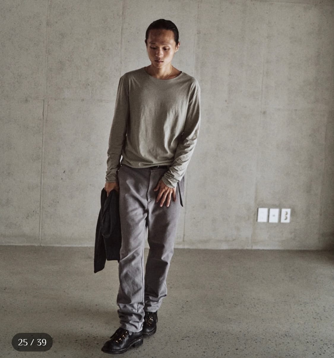 모노프리베 텍스처 롱슬리브(2) 상품이미지1