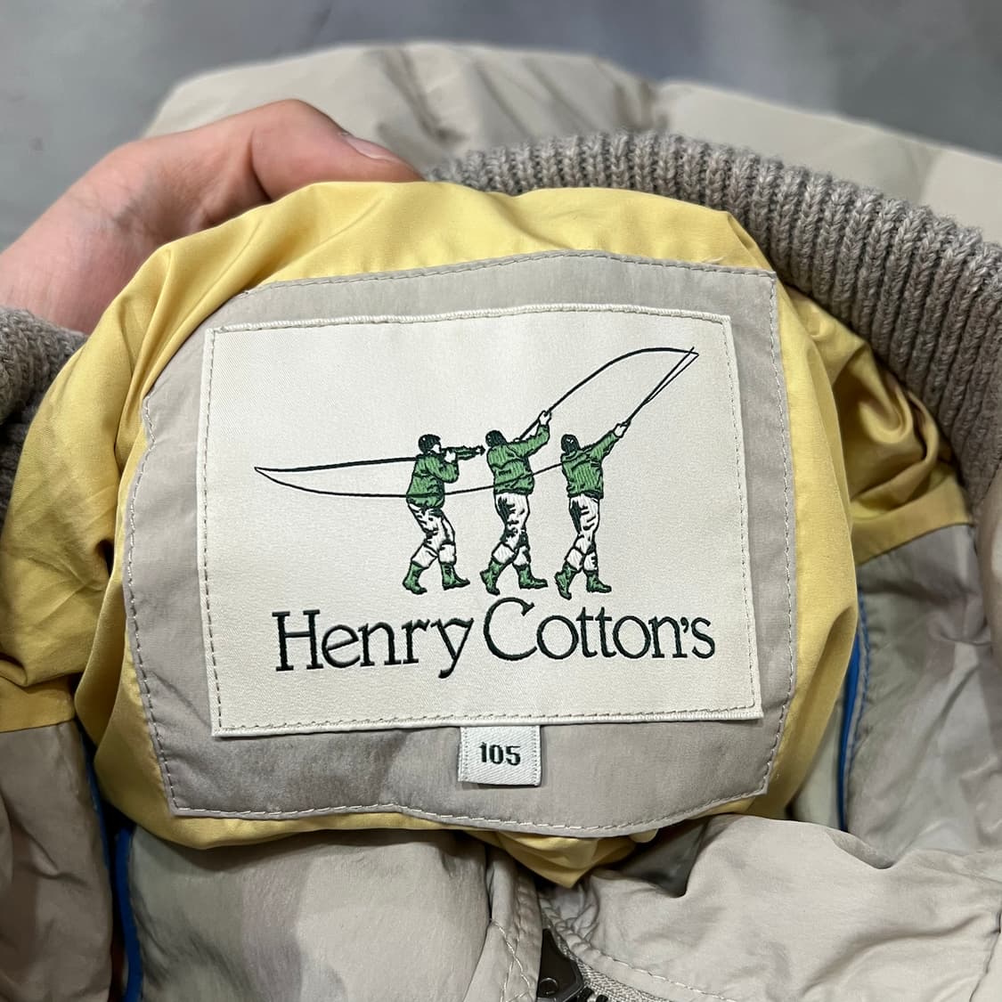  헨리코튼 니트 소매 점퍼 y14408 상품이미지7