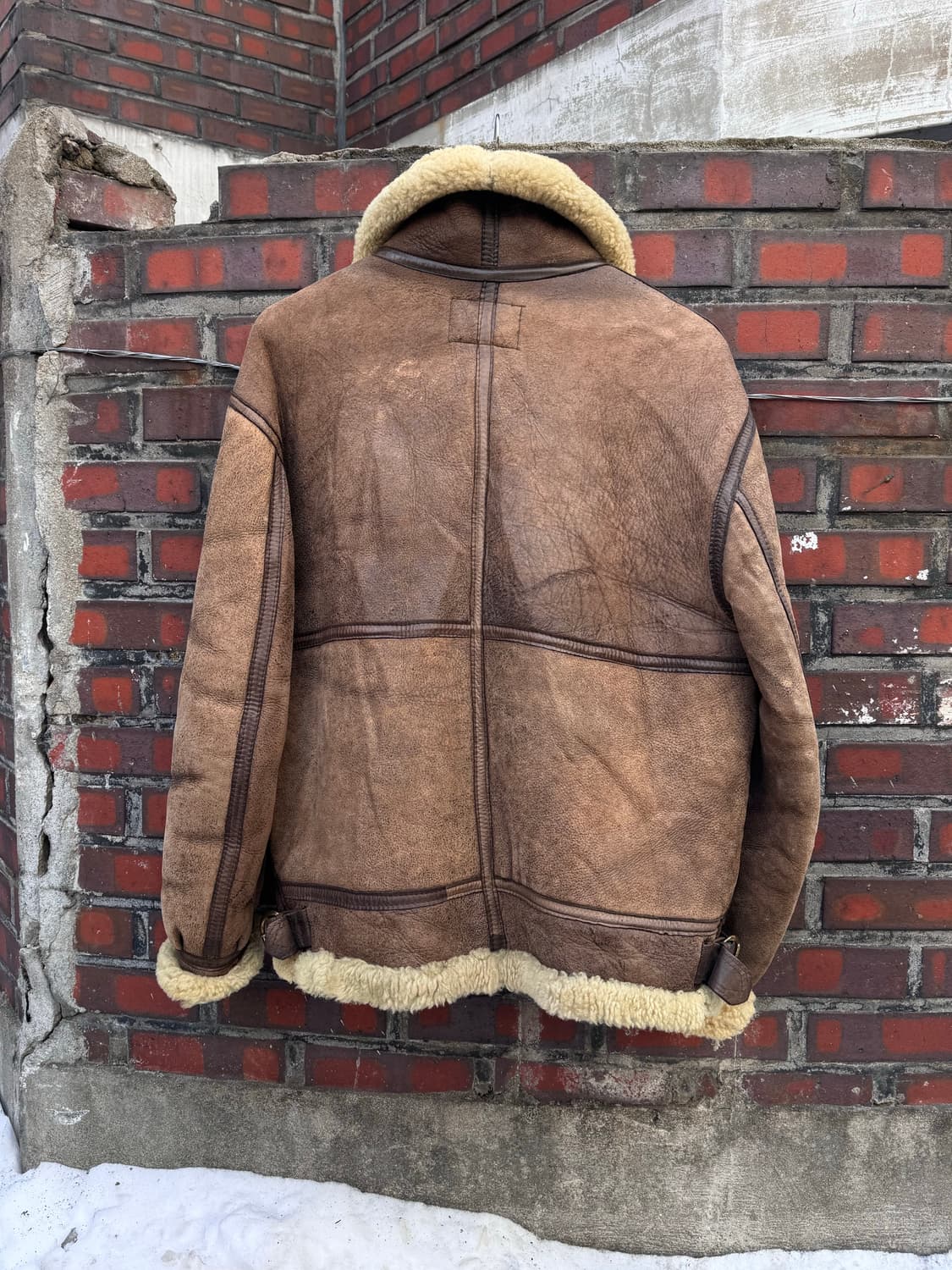 미공군 오리지널 양가죽 B-3 무스탕  상품이미지6