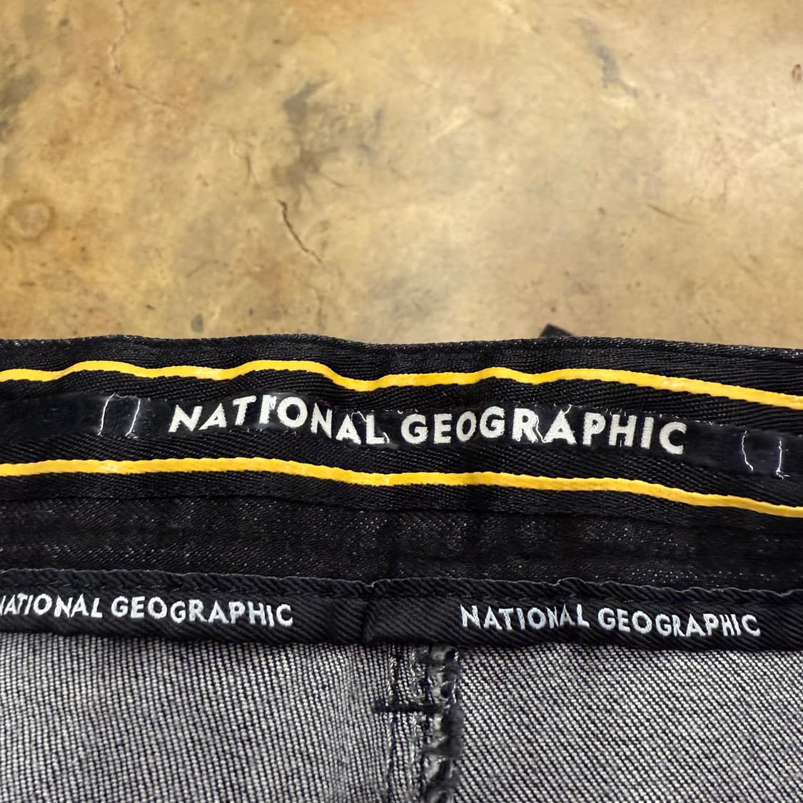 [정품/86] 내셔널지오그래픽 블랙 데님 바지 b17 상품이미지8