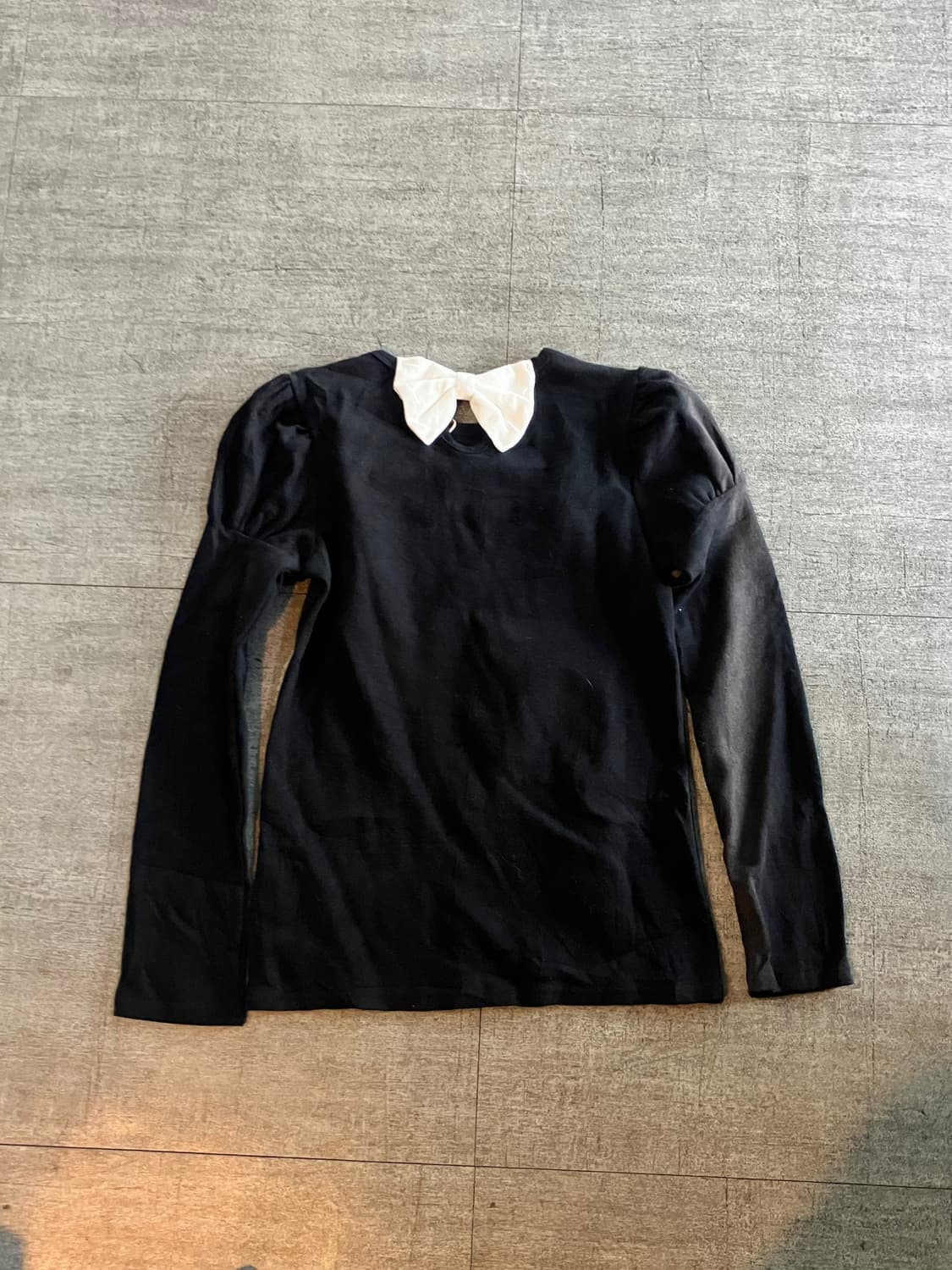 일본빈티지 Bee 핀터깔y2k 달천깔페어리 리본 긴팔티셔츠 상품이미지1