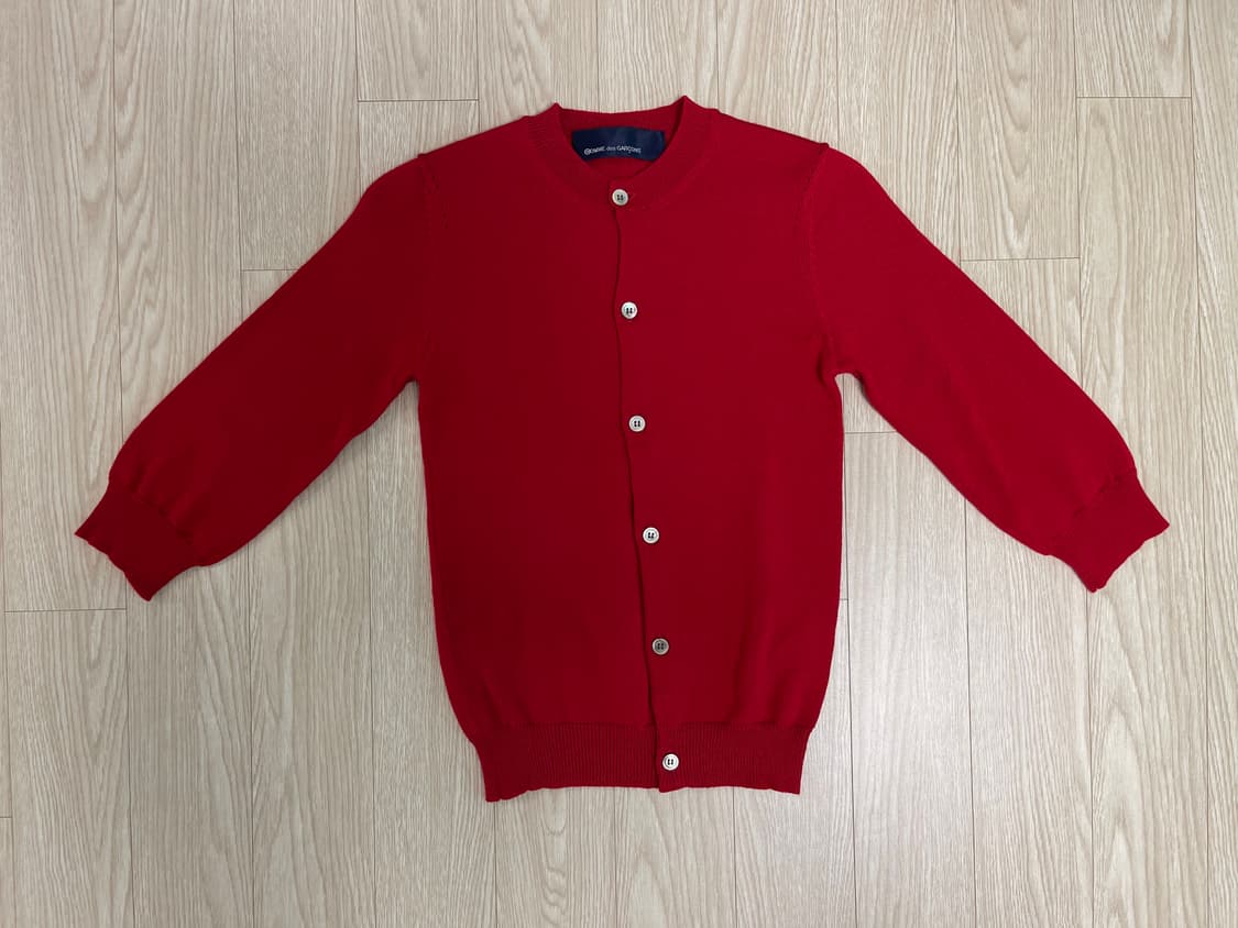 꼼데가르송 미니멀 버튼업 가디건 AD1997 상품이미지1