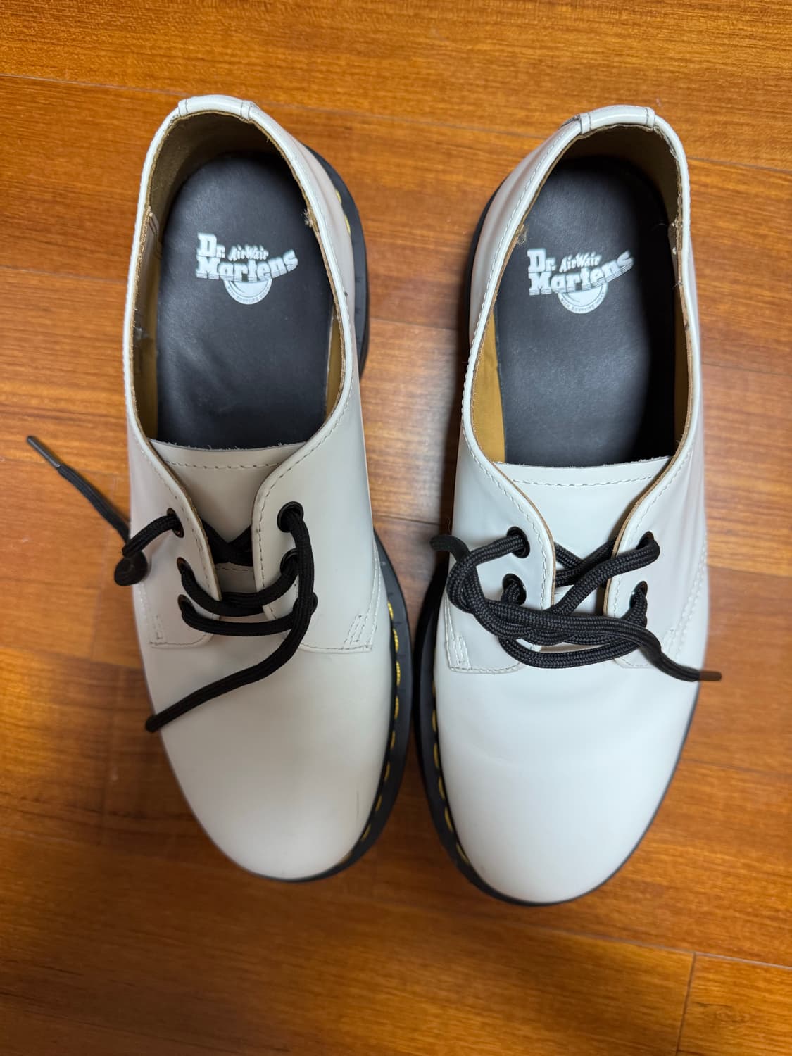 닥터마틴 1461 쿼드 스무스 레더 플랫폼 화이트(280) 상품이미지3