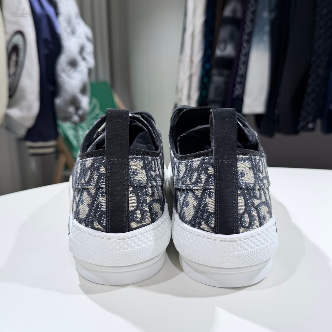 (A+/43) / 디올 오블리크 B23 로우탑 스니커즈 자카드 상품이미지6