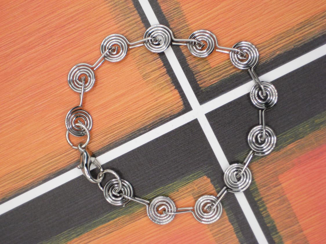 캐피탈 골뱅이 써지컬 체인 팔찌  상품이미지1