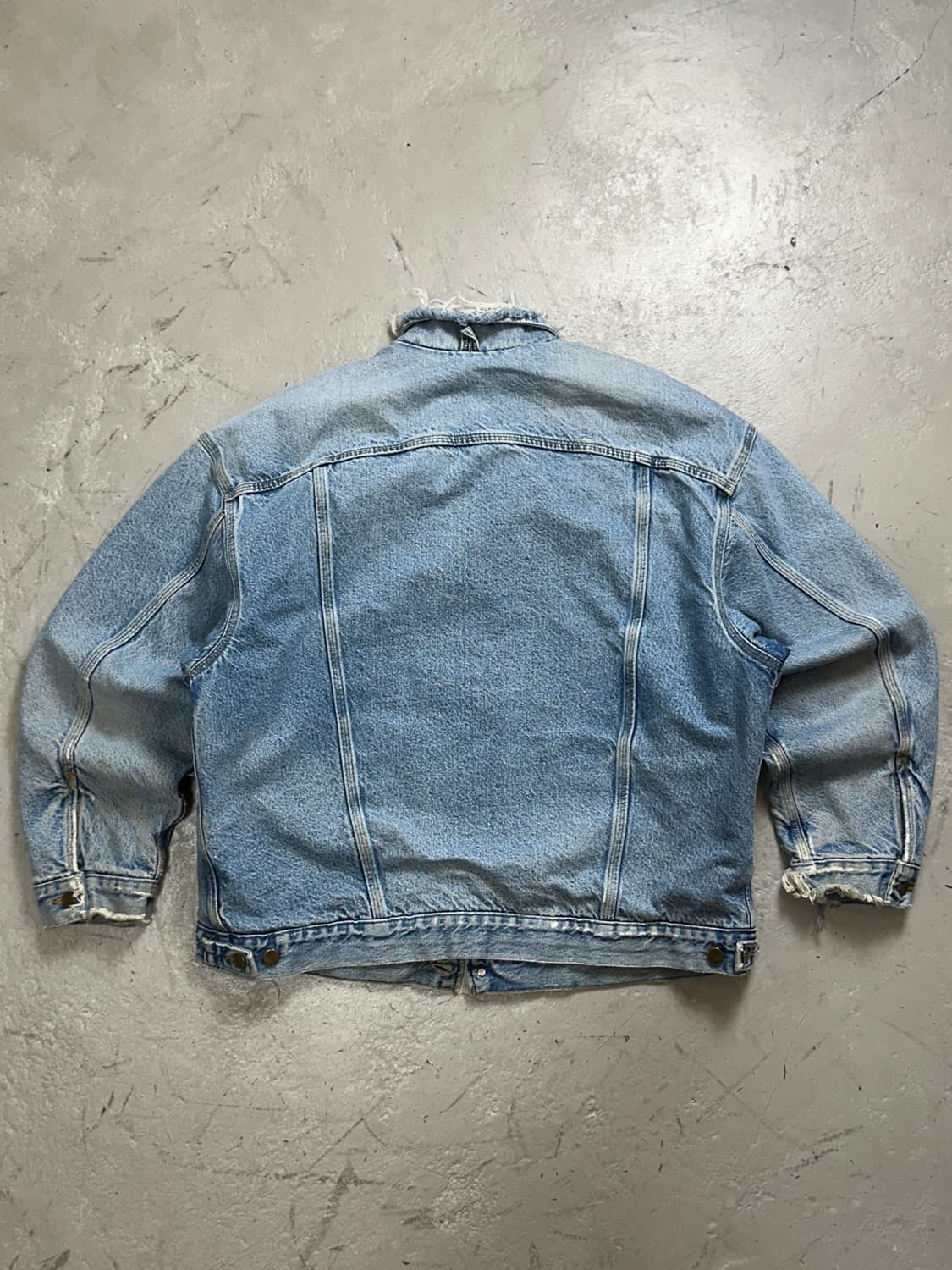 00's OG 칼하트 J11 DST 칼하트 데님 트러커 자켓 상품이미지4