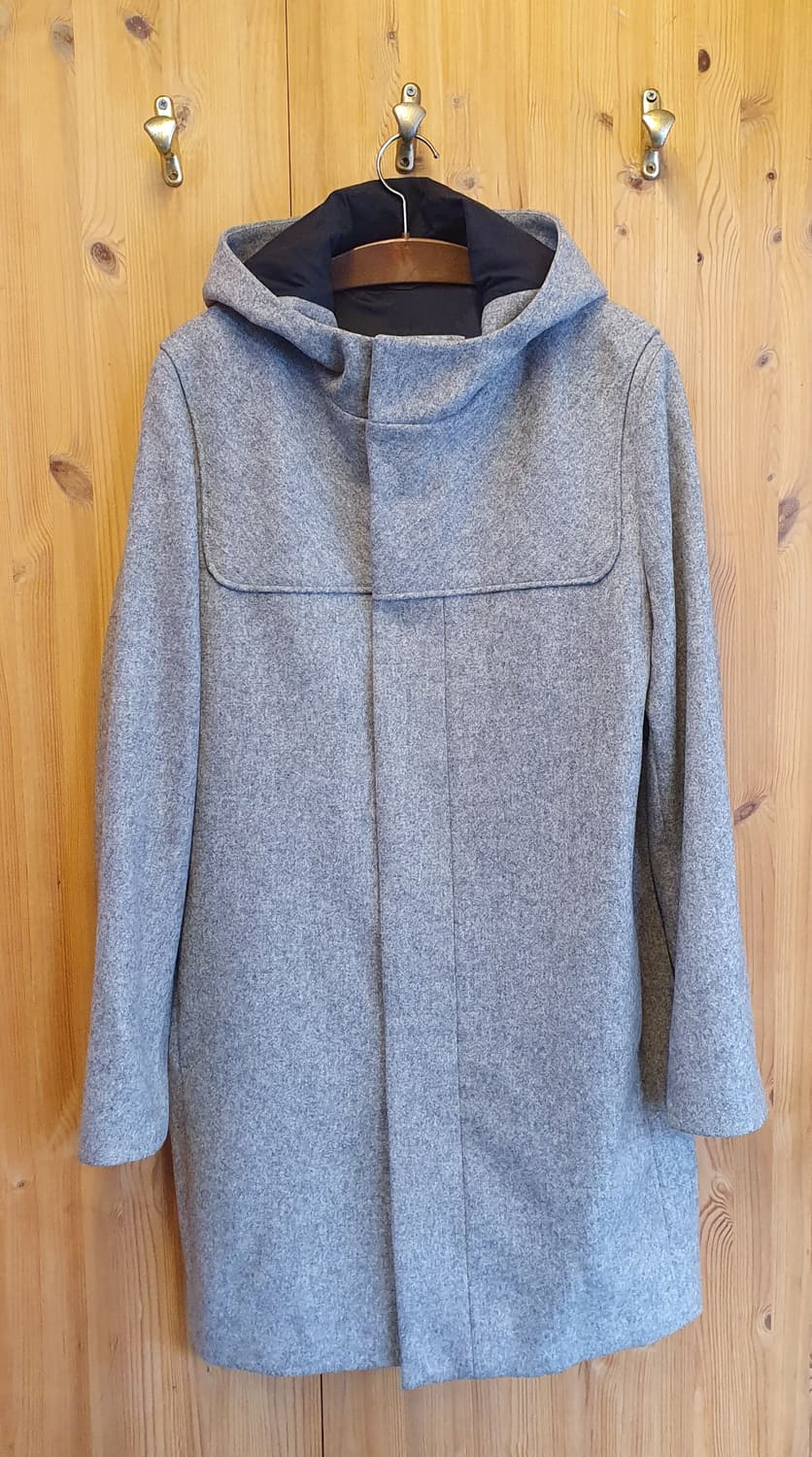 (새상품)95.COS 울 후드코트 상품이미지2