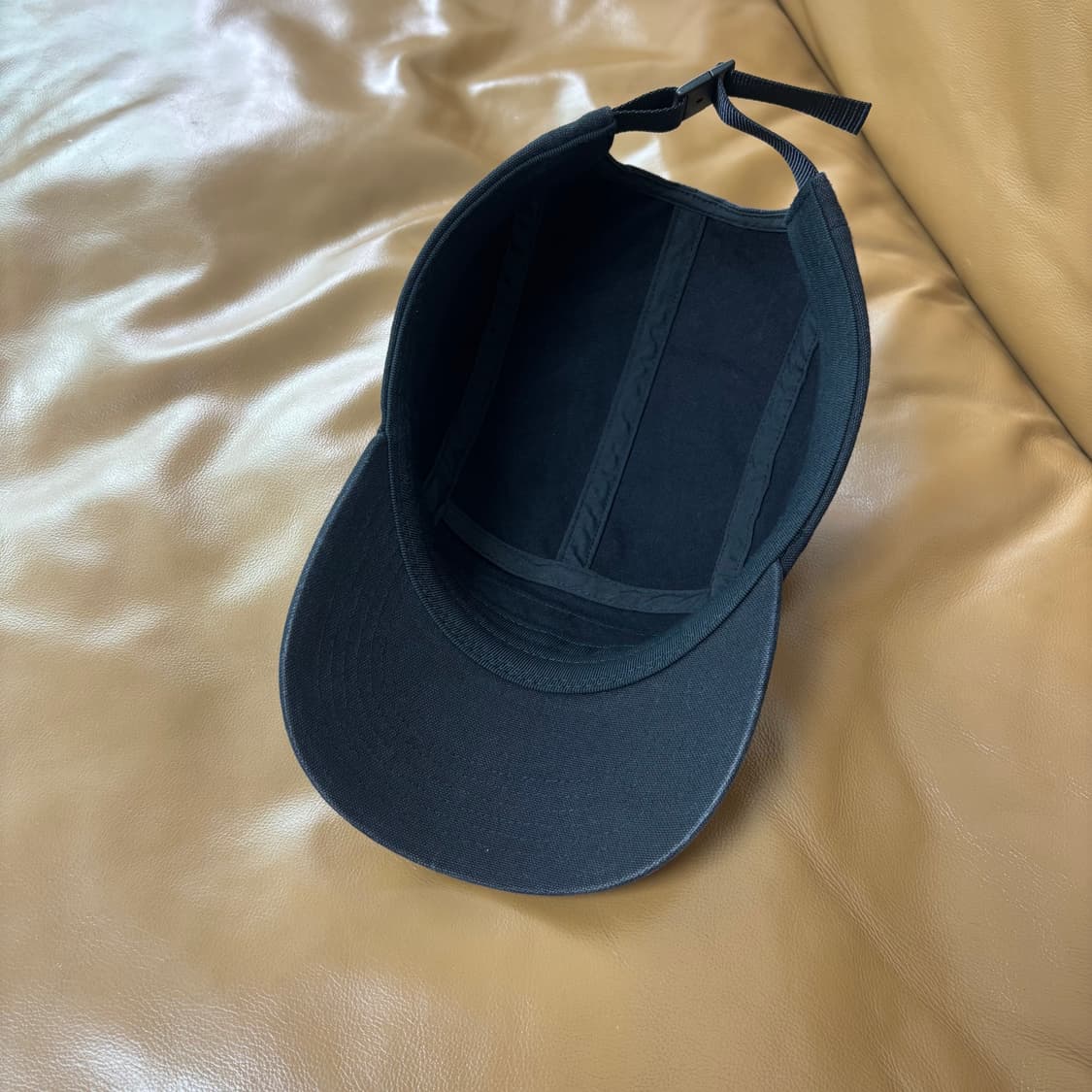 슈프림 캠프캡 모자 박스로고 24ss 워시드 캔버스 블랙 상품이미지7