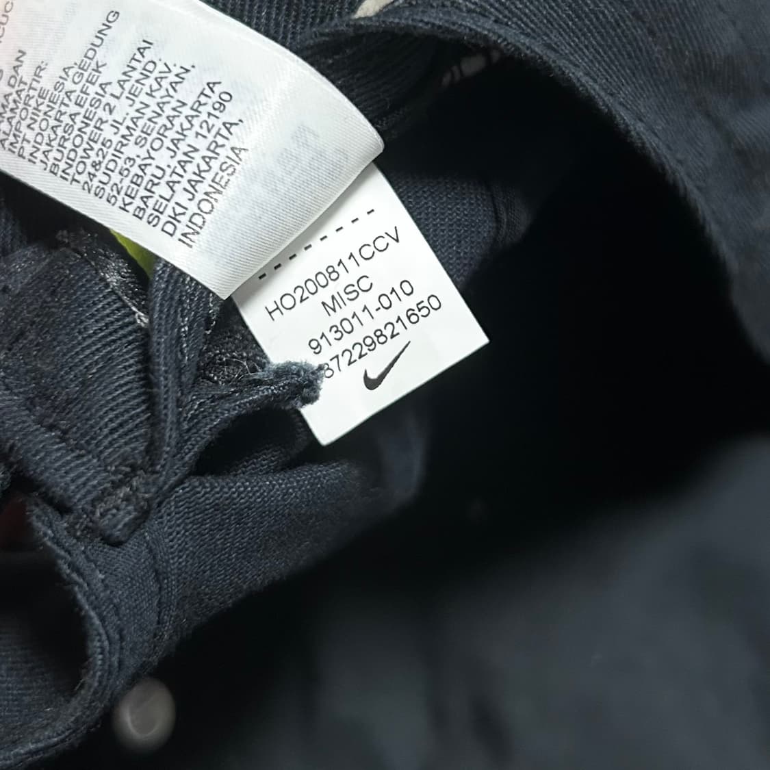 [Free] Nike 나이키 블랙 헤리티지 워시드 볼캡 상품이미지6