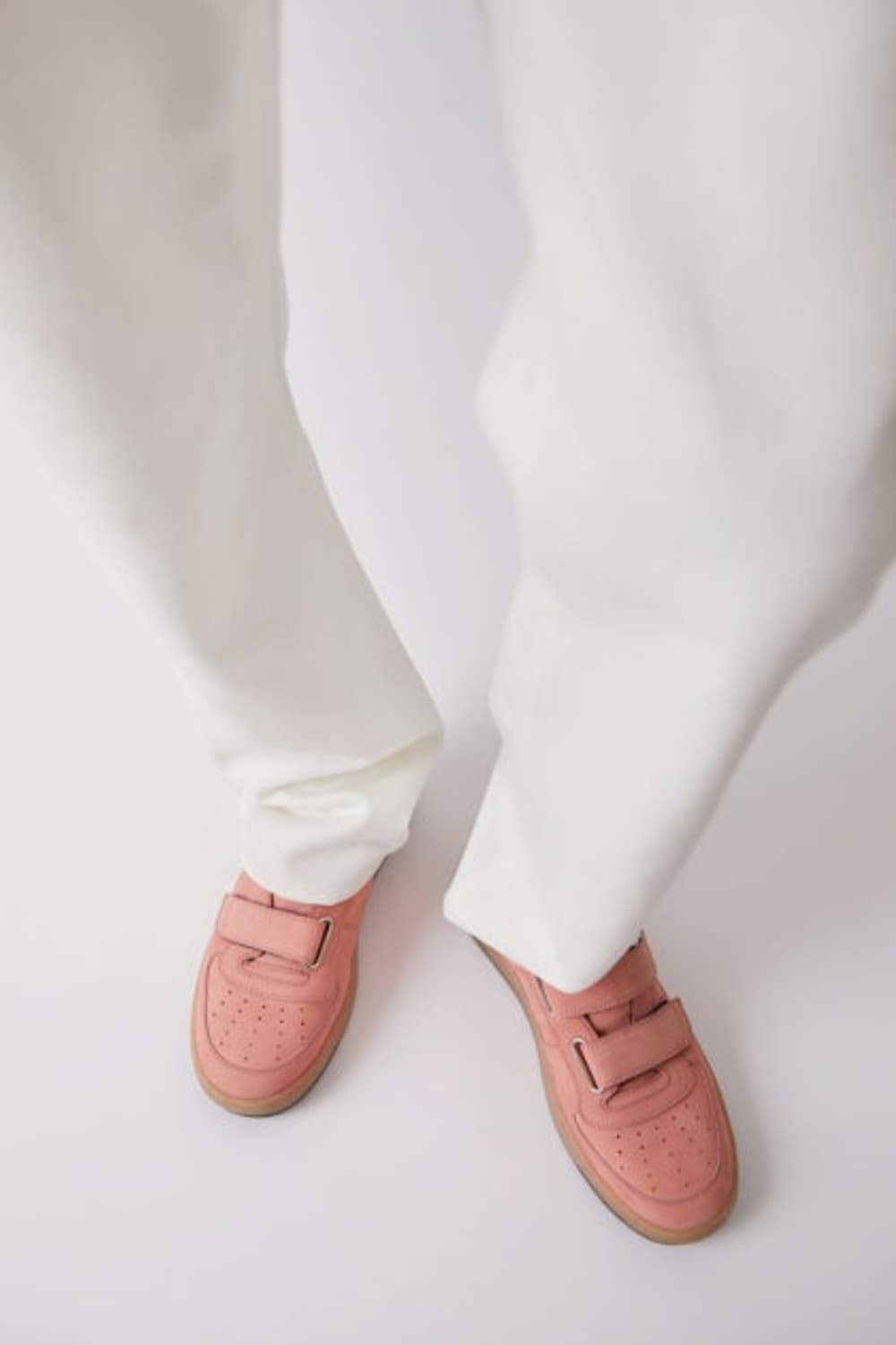 [43] 아크네 스튜디오 페리 누벅 벨크로 스니커즈 더스티 핑크 상품이미지4